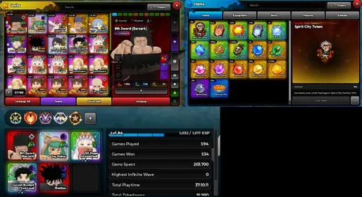Anime Expeditions Level 84 | Kenpachi (Onbound) - Megumi - Toymaker (Unbound) | Instant Delivery [RBLx105]
