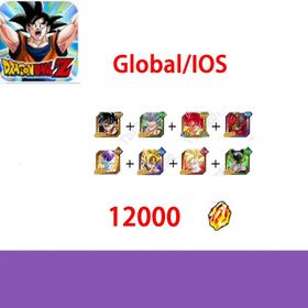Global[IOS  /only]| 12000diamond+Image Hero]| Dragon Ball Z Dokkan Battle |Fast delivery