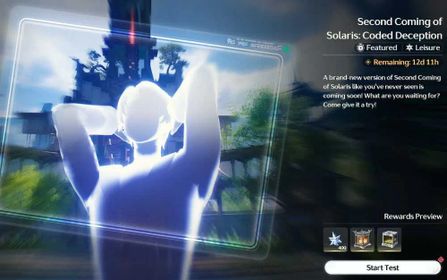 Second Coming of Solaris: Coded Deception Event