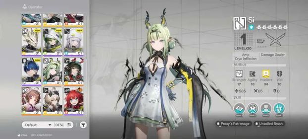 (ASIA Starter Level 2) Zhuang Fangyi + Sign, Ardelia + Sign, Si, Farsight, Former Finery, Chivalric Virtues, Eminent Repute | Login Gryphlink + Birthday Unset