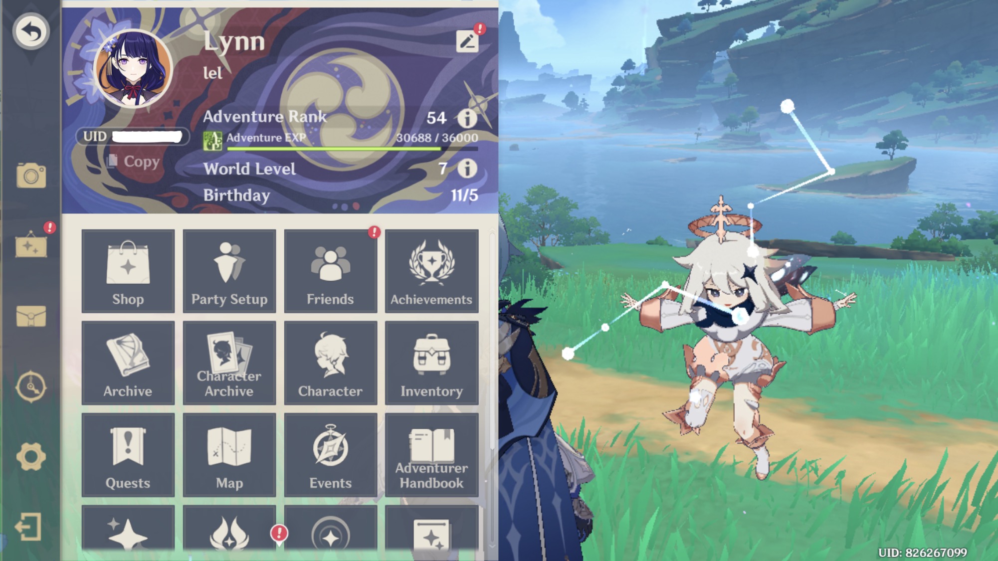 Asia Ar 55 Duo Archon Baal Zhongli Eula Itto Jean C1 Kokomi Skyward Pride Lost Prayer