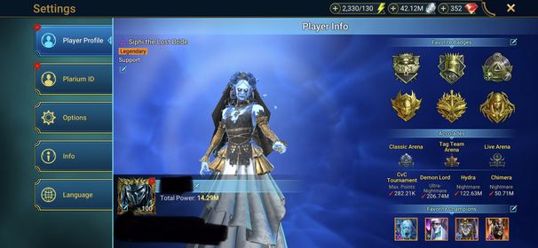 [2 Mythical Champions][14.29M] Lady Mikage,Embrys + 154 LEGENDARY (Narses+Ankora,Siphi+Rotos,Sulfuryion,Warlord,Tormin,Predator,Armanz,Gnut(5*)/x2,Rathalos(6*),Nekmo,Trunda,Staltus(5*),Yukimasa,Chesire,Uzol,Padraig,Krokhad..) + 2k UNM + Mythic relic