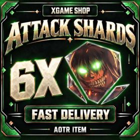 [AOTR] 6X ATTACK SHARDS - TITAN SHARD - ATTACK ON TITAN REVOLUTION