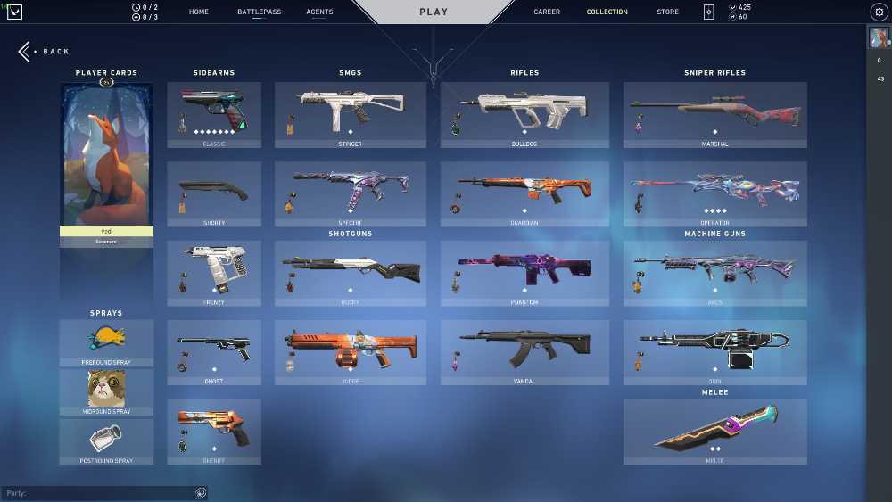 NA Valorant Account w/ Prime Classic, Nebula Phantom, Glitchpop Dagger