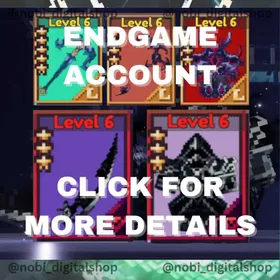 [PIXEL BLADE] MAXED OUT ENDGAME ACCOUNT | CHEAPEST | FAST DELIVERY