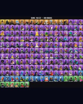 193 Skins Unchained Ramirez ⭐️ Arcane Vi ⭐️ Fishstick ⭐️ Homer Simpson ⭐️ Caper ⭐️ Harley Quinn ⭐️ Snoop Dogg ⭐️ Blaze ⭐️ Serenade ⭐️ Human Bill ⭐️ Hush ⭐️ Stray ⭐️ Dummy Supreme ⭐️ Helsie ⭐️ B.R.U.T.E. Gunner ⭐️ Astra ⭐️ A Goat ⭐️ Reaper m9692411820