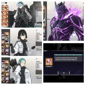 LV1|  Kaiju No8 Strike A1 ~Akari SA ~Zoee ~Izumo ~Jura  ~Rondom Another SSr n SSR Weapon | Starter Account| 150+ Pickup Medal | Global | wal