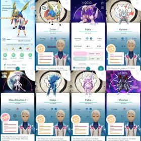 👑 RARE LVL 56 | 10  SHUNDO | ZACIAN CROWNED BG AE 4K | KYUREM WHITE FUSION BG AE | HUNDO MEGA MEWTWO Y BG AE 4K | DIALGA ROT+PALKIA SR BG AE | 114 HUNDO
