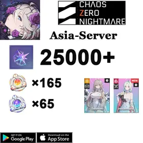 [Asia Server] Sereniel+Heidemarie+25000+Crystal+Rescue Anchor×165+Signal Amplification Anchor×65]+Account Story Random+The novice pool is not used/iOS/Android interoperability