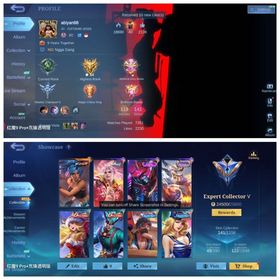 ML-016|LV 80|HERO 119|SKIN 141|EXPERT V|EMBLEM ALLMAX|KOF KARINA|EPIC GROCK|FREDRINN SPARKLE|FAST DELIVERY