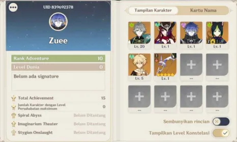[Asia] | Starter AR 10 | Flins+Alhaitam+Chasca+Tignari | Amos Bow Weapon | Unset All | Fast Delivery | Aether