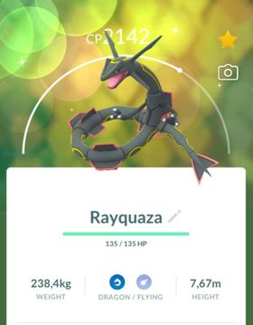Trading Pokémon | Trade Shiny Rayquaza To Your Account . 20K Or 1M Stardust , Please Read Description