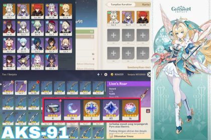 Vesna + Keqing C1 + Diluc + IF 16 | AR 10 | ASIA | Aether