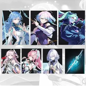 Asia lv 8| Qingxiao + Lucy + Rebecca + Denia + Aemeath + Mornye + Qingxiao Weapon | Random 4 stars |The novice pool is not used