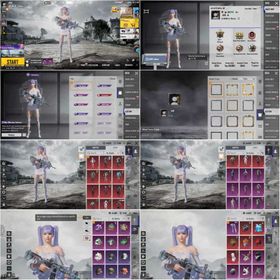 M416 Glacier Lvl 1"Kar98/Smg/Bizon (KillMsg)Lvl 61"12 Mythic Set"Victorian/Merry Uza"SPY Family Daica"Rename Card"Europe Gold
