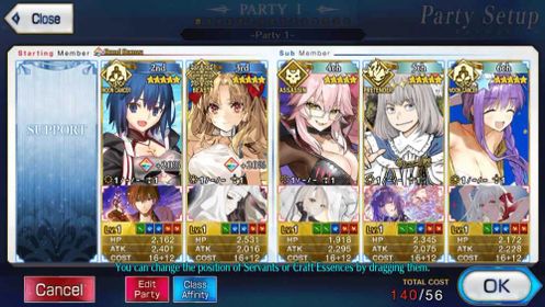 [INSTANT] FGO NA Starter Fuyuki 582 SQ + 95 TIX + Space Ereshkigal + CIEL + Oberon + Vitch + Summer BB