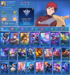HERO 89 SKIN 113 | EMBLEM GOOD| PENGASUS SEIYA BADANG| EPIC ROGER| EPIC GUSION| INSTANT DELIVERY