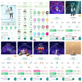💯 Level 26 🔥 Legendary 19 🌟 Shiny Cobalion ✨ Shiny Azelf ⚡ Shiny Diglett 💥 3x Shadow Latios 🐉 2x Shadow Heatran 🚀 Shadow Claydol 🧨 Shadow Dratini ✍️ Name Changed Full Access