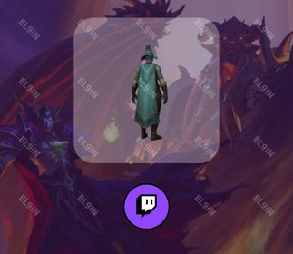 ⚡️ Twitch Drops 💜 Sorcerer's Grassy Garb 🌌 World of Warcraft [Total 1 Items]