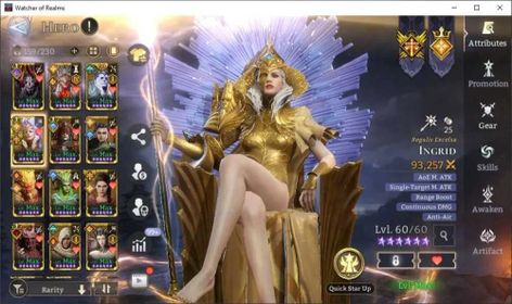 GlobaL 50x|Lv 73|4M PWR|7 Lord[Ingrid,Valderon,Torodor,etc]|37 Legend(4 Assasin,Cainan+Skin,Gushi,Nezha,Etc)|TakeMail|WOR1347