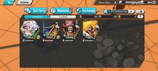 R81✨4EX 1MAX✨BOONEY MAX✨MARCUS✨ROGER✨BIGMOM✨GOOD MEDALS✨MANY CHARACTER✨ANDROID/IOS