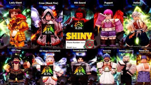 Anime Expeditions 71👑3Unbound 2Secret Lv.80 🐦 Crow (Black Fire)👑0.1Unbound ⚔️ Shiny 8th Sword❄️0.2 🧝‍♀️ Elf Mage (Unleashed)👑0.1Unbound 💍 Cursed Student👑0.1Unbound 🤖 Puppet 🪨 Stone Alchemist 🎨 Toy Maker 👑 True Saint 🩸 Cursed Immortal 🔮 Dark Mage 🟢The account no email no phon 🟢The account does not have a green hat 🎀You can feel comfortable purchasing my account ✅Auto Delivery