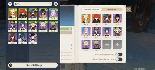 [ asia ] Ar10 | Male | Diluc + Mona + Rate on banner event characters |  low explore | username and birthday unset #224