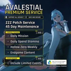 Patch (45 Days) Ultimate Maintenance Service Zenless Zone Zero | Full daily Report