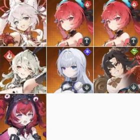 Korean|lv2|Mina+Flare+Flare+Vivian+Ophelia+Gabi+Brisshell|Fast delivey