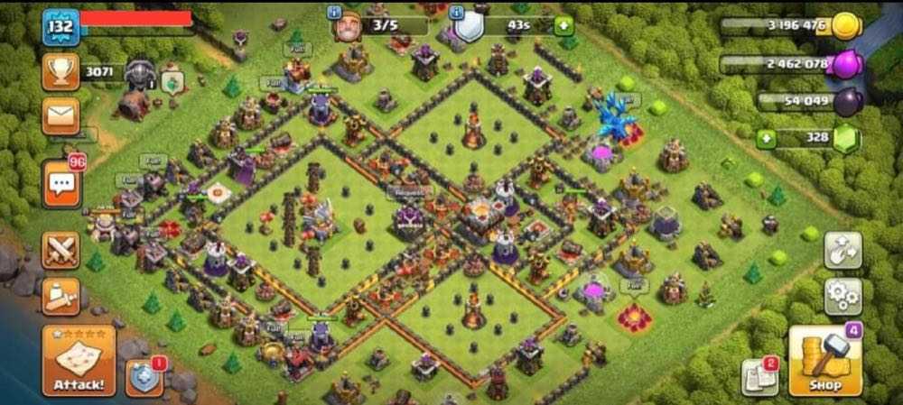 TH11 LVL132 | Heroes : BK22 AQ32 GW9 | Decent Base | Best Price