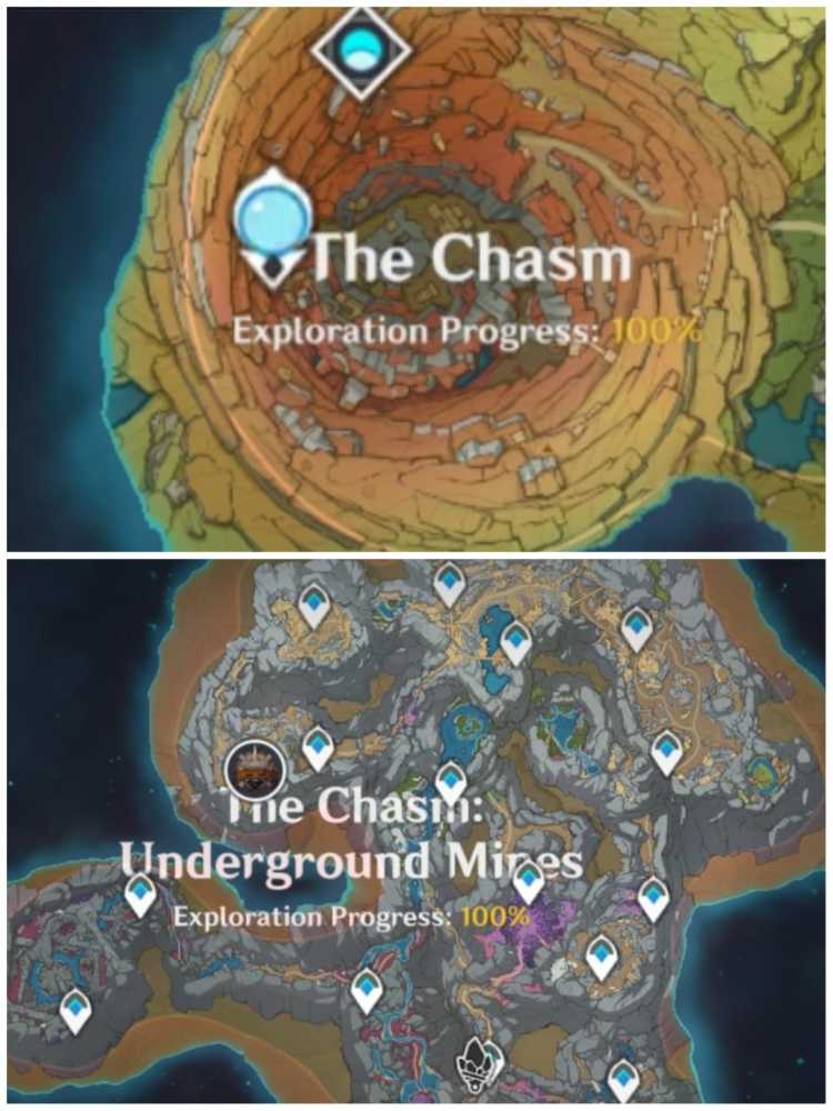 Genshin Impact Pilot Service : Chasm Exploration 100%