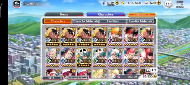 BBS356 – Global Lucky Reroll Account | 5/5 Blood Chains Ichigo, 3K Orbs, All Stories Fresh