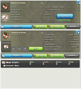 [Master Leauge 1]➤➤Clan Name:Immortal Kings➤➤Perfect English Name➤➤Level-2➤➤0 Win 0 Loss
