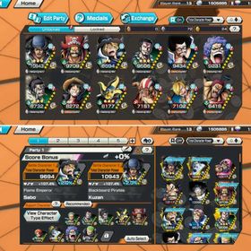 R197✨3EX 1MAX✨KUZAN MAX SKIN✨ROGER✨SABO✨SUPPORT 107%✨GOOD MEDALS✨MANY CHARACTER✨ANDROID/IOS