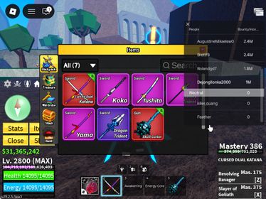 ID 555:LV 2800+Sanguine Art+CDK+SGT RACE Cyborg V4 FULL GEAR + Mammoth Inven|Unverified Account|Auto Delivery|Blox Fruits