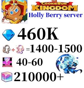 Holly Berry server|460K+ Crystals | 1400 Cookie Cutters | random 40-60 Epic Cookies+Shadow Milk Cookie+210000+ Rainbow Cube|Beast's Heritage Selection Chest is not used|Ancient Cookie Selection Chest|Beast's Heritage Selection Chest is not used|Ancient Cookie Selection Chest|Legendary Cookie Selection Chest | Plot progress 1-3] iOS/Android Cookie Run: Kingdom