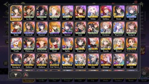 Global|Full EX7(JuriTC4,FaiTC1,MeliaTC1,GelindusTC1,Rosie)|28 TC6(Yoongun,Lu Bu,teo,Freyja,etc)|Netmarble| 7KR148B