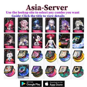 【ASIA/SEA/NA/EU】Customize your desired hero combinations/Nanally/JIUYUAN/LACRIMOSA/BAICANG/Daffodil/FADIA/Hathor/CHIZ/HOTORI/SAKIRI/[Neverness To Everness] Click to view detailed usage instructions.
