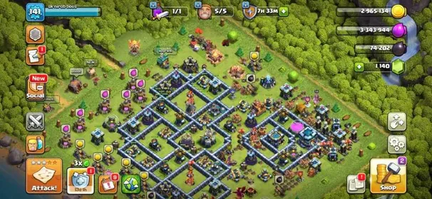 TH13 | 100% MAX | NOTHING LEFT | EPIC MAX  |  [HERO- 75-75-50-50-25- ] |  141 XP | NC 500 | Full MAX DEFENCES | BEST DEAL |  FULL ACCESS