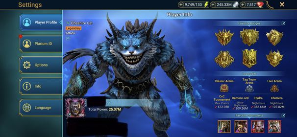 [4 Mythical Champions][25.07M] Lady Mikage,Siegfrund,Embrys,Karnage + 223 LEGENDARY (Marius,Siphi+Rotos,Acrizia+Gnut,Taras(6*),Leo,Lamasu,Warlord,Kymar(6*)/x2,Padraig(6*),Othorion(6*),Rathalos(6*),Harima,Trunda…) + 1k UNM + 1k NM HYDRA + 1k UNM Chimera