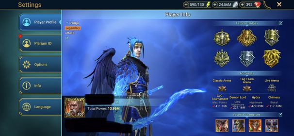 [2 Mythical Champions][10.96M] Lady Mikage,Aphidus + 181 LEGENDARY (Acrizia+Gnut,Ven(6*)+Cup,Lydia(6*),Nekhret,Lamasu,Ursuga,Armanz,Wixwell(6*)/x2,R.N.Archer(5*),Kymar,Othorion,Elva x2,Glaicad x2,Freyja,Fabian,Thor,Pythion,Ukko...) + 1k UNM