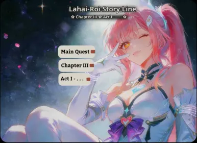 Lahai-Roi Main Quest. Act I - V