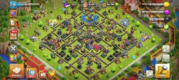 Th 18 Near Max | Hero 102 100 77 50 | 7 Epic Equipment Max | 16 Epic | 2 Scenery | 31 Skins | NC Available | 6 Builder | Instant Delivery |
