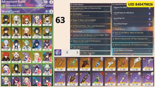 177880[Asia]AR58:Female +Mavuika+Zhong li+Kazuha+Nahida+Xianyun+Kinich+Yelan+Navia+Alhaitham+Ayato R1+Xiao R1