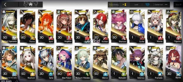 ARKNIGHTS GLOBAL STARTER 7*6 , 2 LIMITED KALTSIT ALTER,EYJA ALTER , THORN,SURTR,MUDROCK,SARIA,ANGELINA