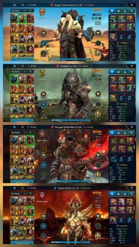 RSL# 452➤🔥Predator◇4198 shards◇2x sun Wukong◇Adelyn◇Artak◇Michelangelo◇Alsgor◇Korugar◇Tyrant◇686k power➤Changeable email➤Lvl 54