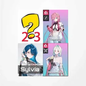 Asia |Heidemarie+Sylvia+Tenebria+2-3 random five-star characters|Character-Self-selected items+Partners-Self-selected items|The novice pool is not used