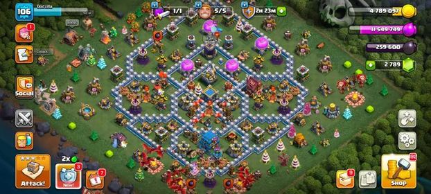 [T52] TH12 Max Nothing Left | Full Rare Tree | Level 106 | HERO 65/65/40/40 | Good Hero Equipment | Buyer Mail