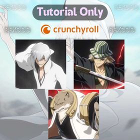 Starter · NA Crunchyroll · Gin Ichimaru + Kisuke Urahara + Sajin Komamura · Tutorial Only · Instant Delivery