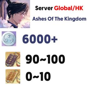【Global | HongKong | Ashes of the kingdom】6000 Gems + 90~100 Normal Tickets + 0~10 Golden Tickets | Story Chapter 4+ | Reroll Account | Starter Account